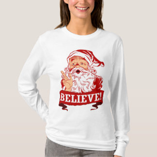 Camiseta Creer en Santa Claus
