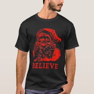 Camiseta Creer En Santa Claus Un Regalo Para Los Navidades