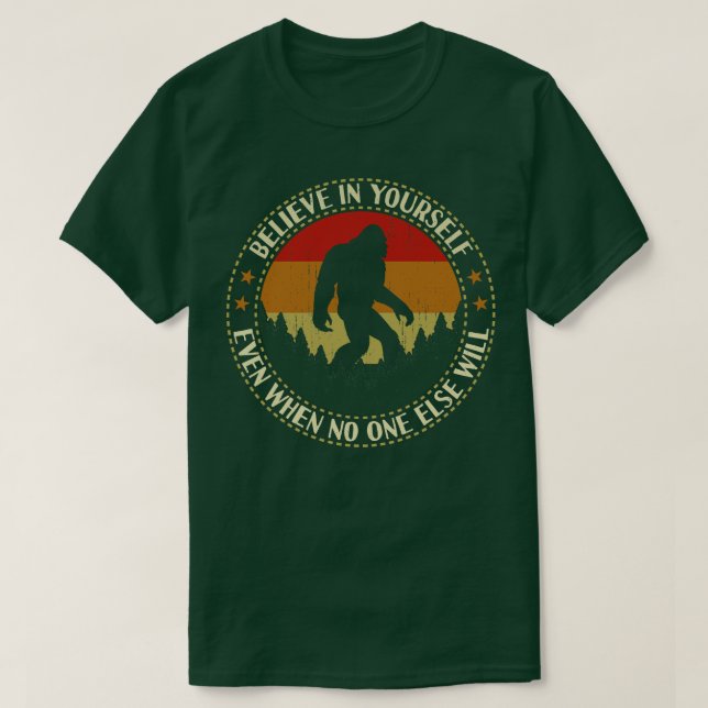 Camiseta Creer en su cosecha retro (Diseño del anverso)