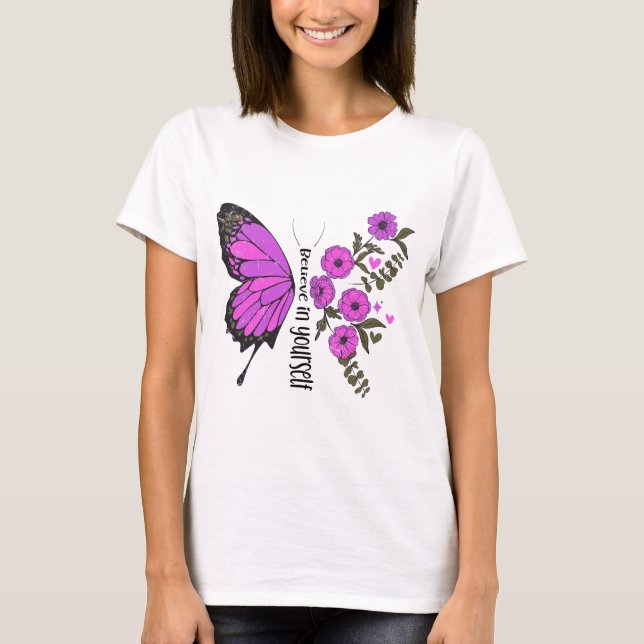 Camiseta Creer en ti mismo (Anverso)