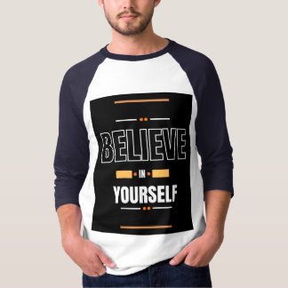 Camiseta Creer en ti mismo