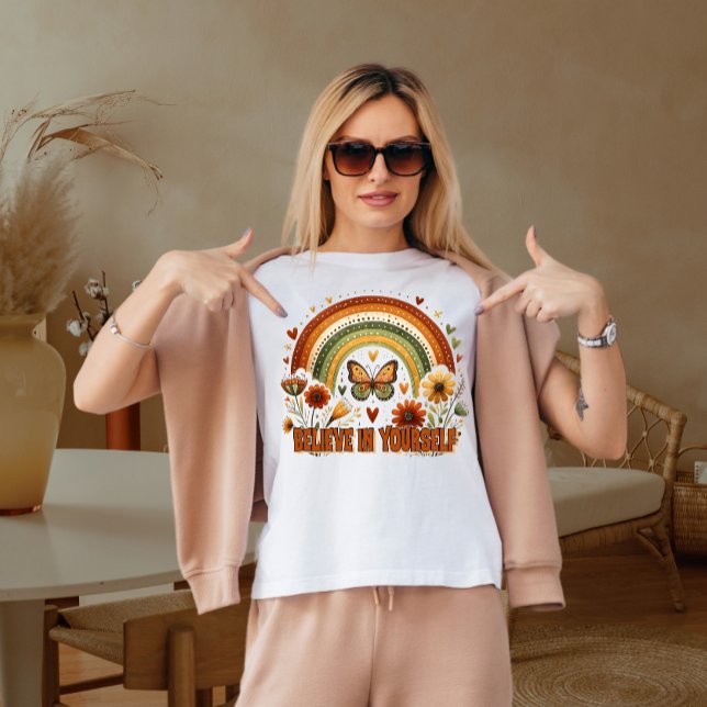 Camiseta Creer en ti mismo (Subido por el creador)