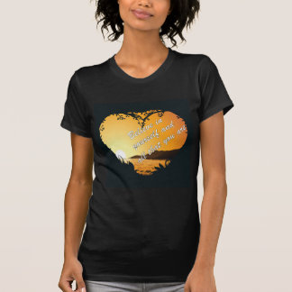 Camiseta Creer en ti mismo - Corazón Inspirador