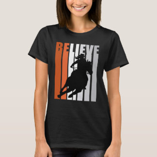 Camiseta Creer Naranja Cowgirl Chicas sureños occidentales 
