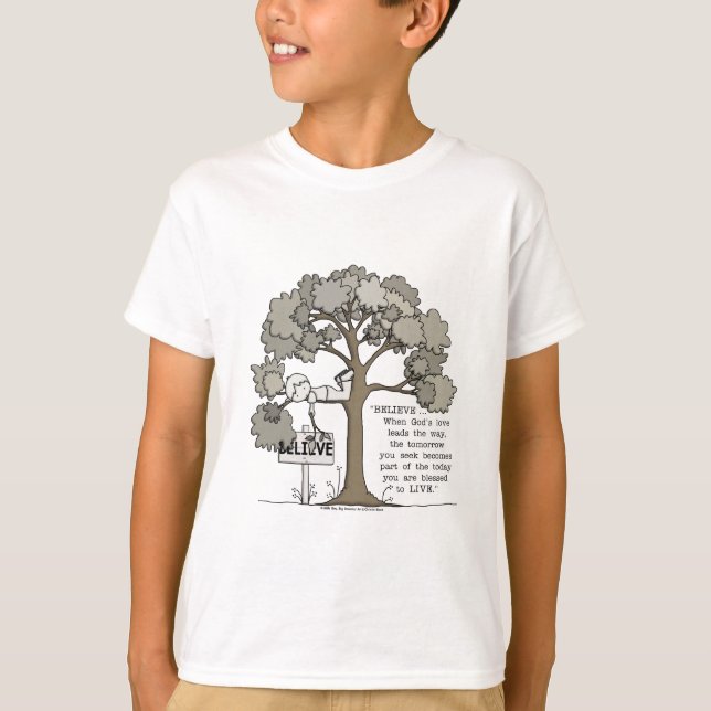 CAMISETA CREER PARA VIVIR (Anverso)