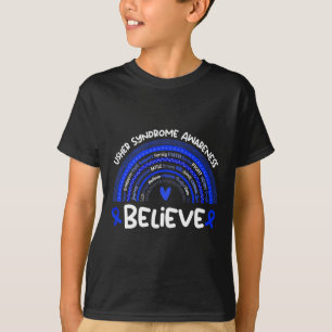 Camiseta Creer Síndrome de Usher Conciencia Mes Síndrome de