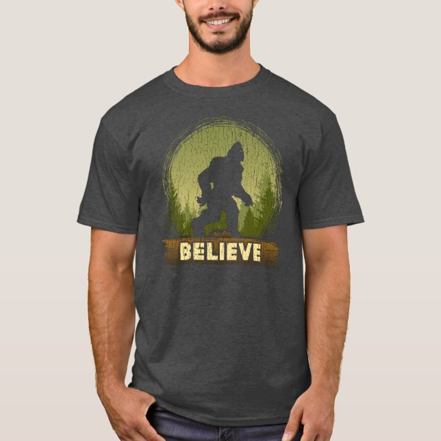 Camiseta Creer Un Regalo De Novedad De Pies Grandes Para Lo (Anverso)