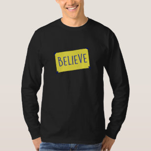Camiseta Creer Una Cita Motivadora Inspiradora Para Har