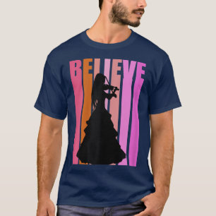 Camiseta Creer violinista violinista PLayer Retro reproduct