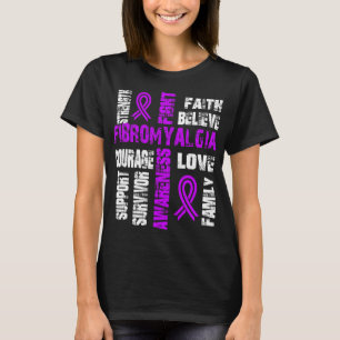 Camiseta Creer Y Luchar Contra La Fibromialgia