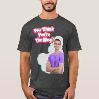 Camiseta Crees que eres el rey Nick Eh divertido chico vint