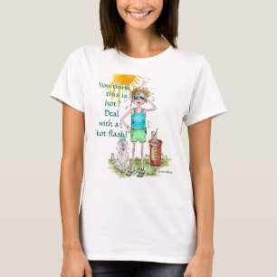 Camiseta "Crees que esto es caliente", memoria "flash calie