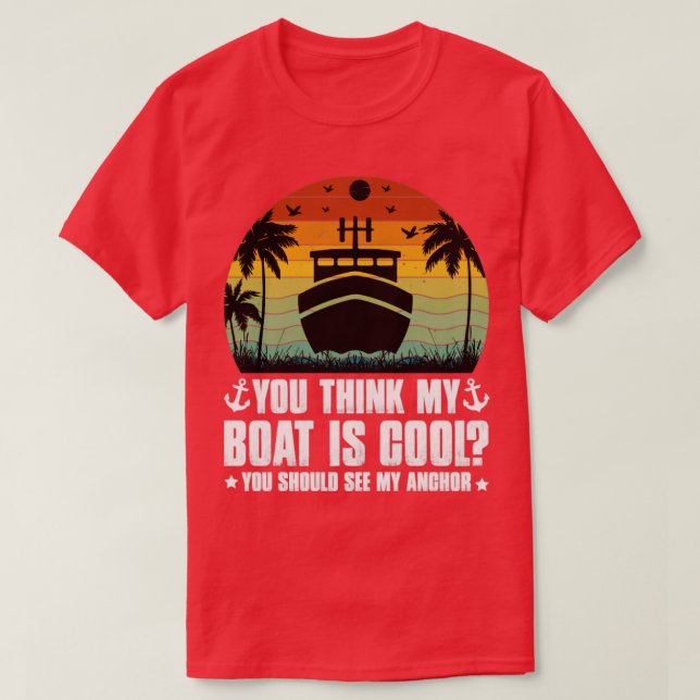 Camiseta Crees que mi barco es Guay1 (Diseño del anverso)