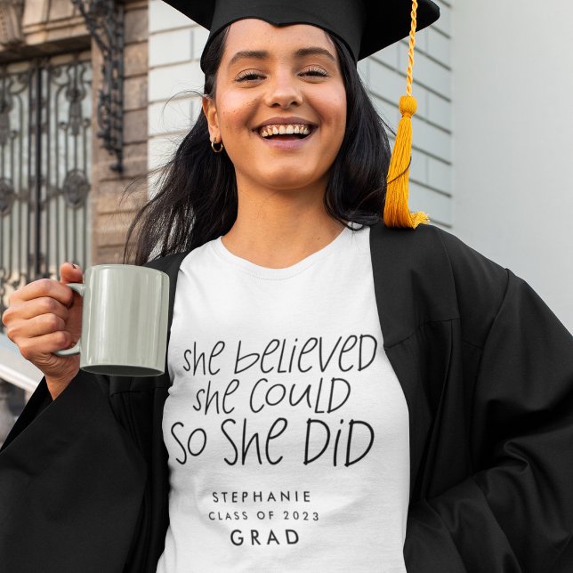 Camiseta Creía Que Podía Denominar A La Graduación 2024 (Subido por el creador)
