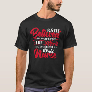 Camiseta Creía Que Podría Cambiar El Mundo Así Que Bec