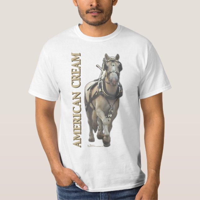 Camiseta Crema americana (Anverso)