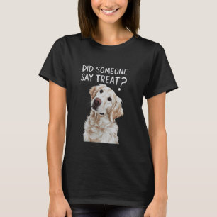 Camiseta Crema blanca de oro recuperador de oro, hizo algui
