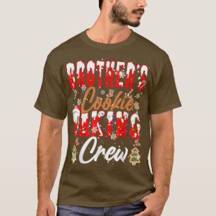 Camiseta Crema de cocinas de hermano Navidad Santa Baker Co