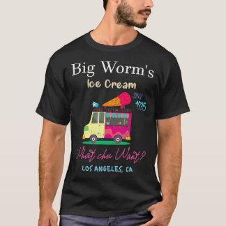 Camiseta Crema de hielo Big Worms Qué quiere el estilo del