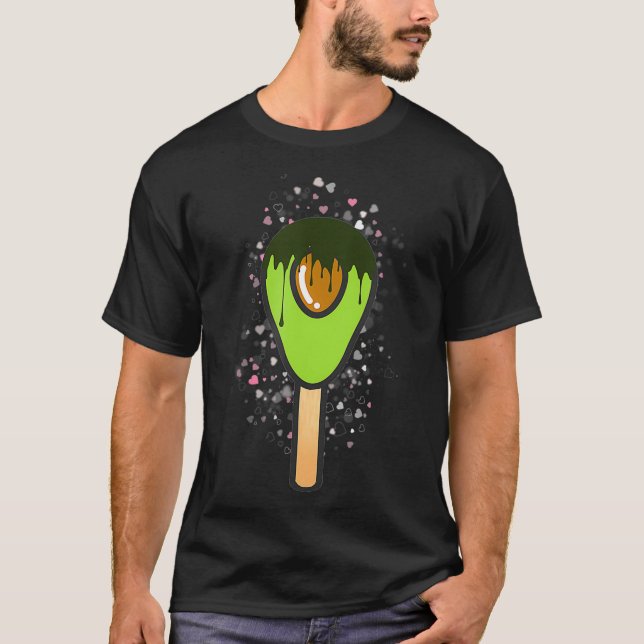 Camiseta Crema de hielo de aguacate de la dieta de Keto _1 (Anverso)