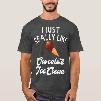 Camiseta Crema De Hielo De Chocolate