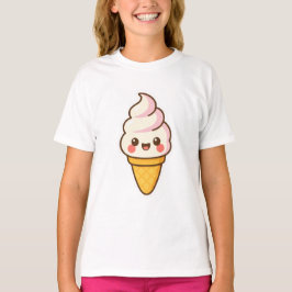 Camiseta Crema de hielo de Kawaii dulce