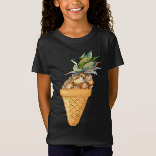 CAMISETA CREMA DE HIELO DE PINEAPPLE - FRUTA DIVERTIDA Y CO