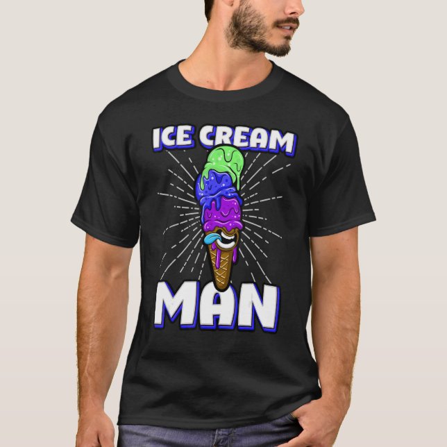 Camiseta Crema De Hielo Hombre Crema De Hielo Salvaje Caza  (Anverso)