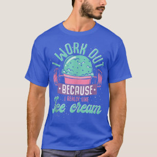 Camiseta Crema de hielo Lover Bodybuilder Fitness Trainer C