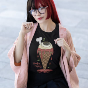 Camiseta Crema de hielo tremenda Halloween