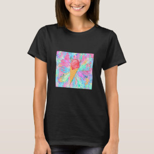 Camiseta Crema de hielo verano vacaciones Crema Popsicle Ic