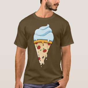 Camiseta Crema De Hielo Y Pizza 