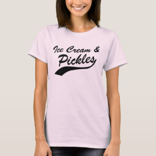 Camiseta Crema de hielo y pollitos cutan divertida maternid