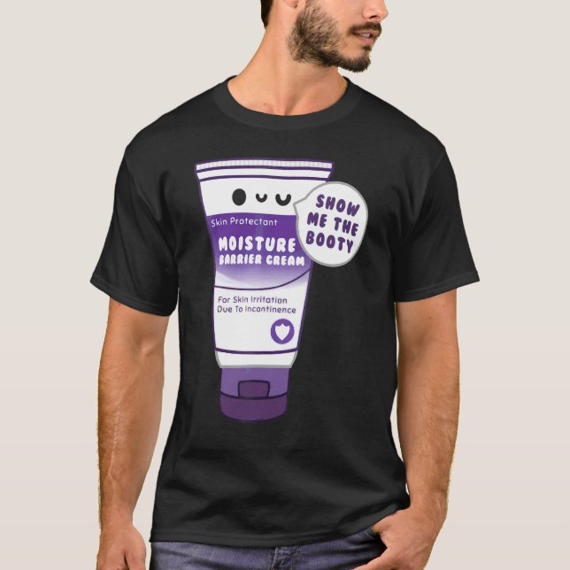 Camiseta Crema De Incontinencia Muéstrame La Enfermera De B (Anverso)