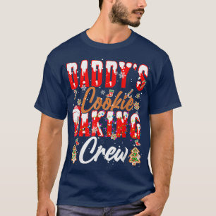 Camiseta Crema de pan de galletas de papi Navidad Santa Bak
