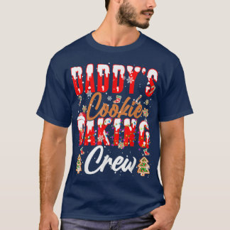 Camiseta Crema de pan de galletas de papi Navidad Santa Bak