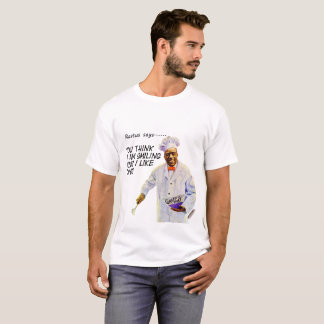 Camiseta Crema del hombre del trigo - Rastus dice .....