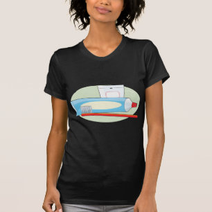 Camiseta Crema dental y cepillo