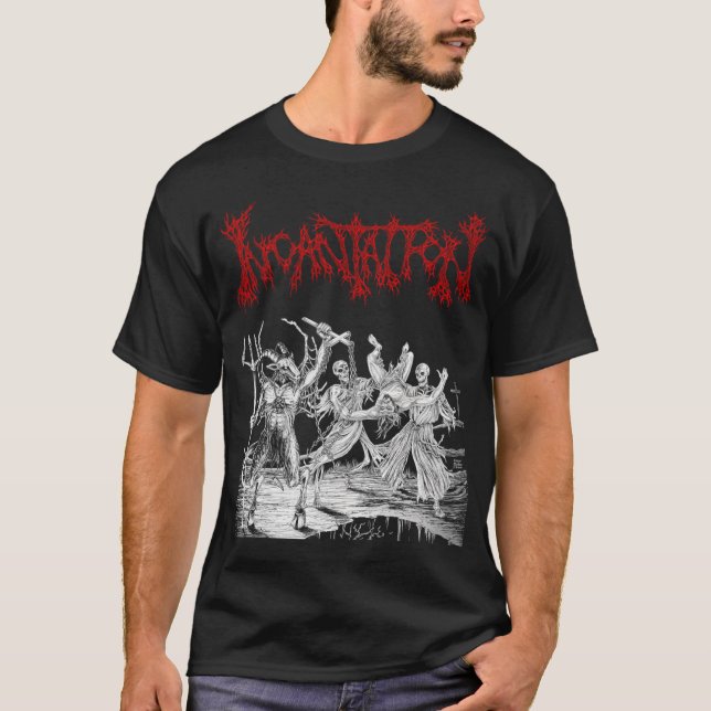 Camiseta Cremación blasfema (Anverso)
