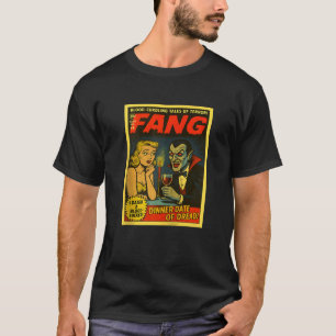 Camiseta Cremallera de la portada de cómic de terror de col