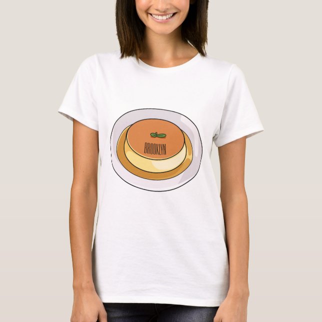 Camiseta Creme caramel personalizado ilustracion (Anverso)