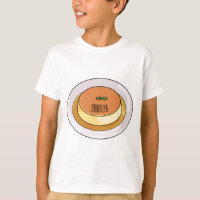Creme caramel personalizado ilustracion