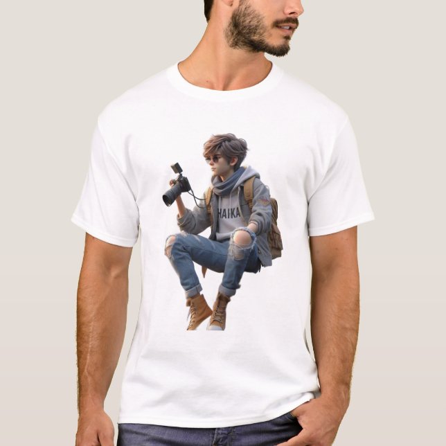 Camiseta Cremera de chico (Anverso)