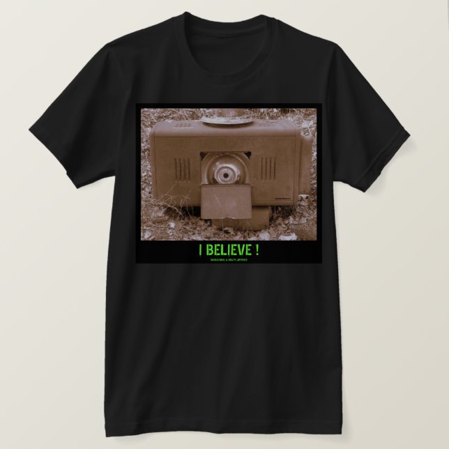 Camiseta ¡Creo! (Anverso del diseño)