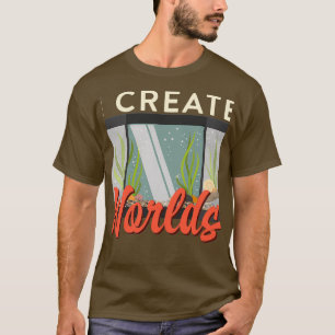 Camiseta Creo acuarios para dueños de acuarios de Worlds