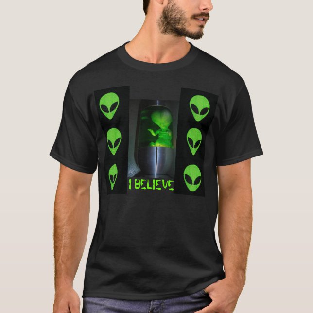 CAMISETA CREO, BEBÉ ALIEN (Anverso)