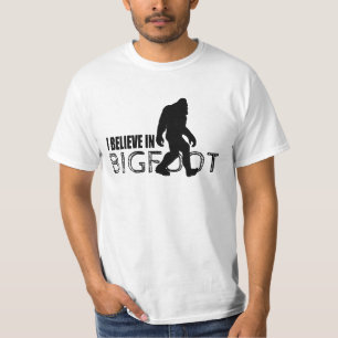 Camiseta Creo en Bigfoot Sasquatch divertido