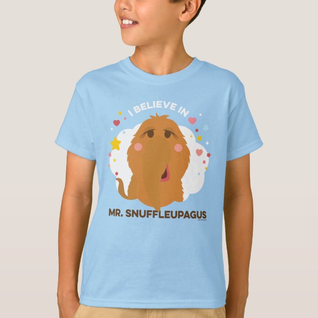 Camiseta Creo En El Sr. Snuffleupagus (Anverso)