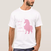 Creo en el unicornio rosa invisible.