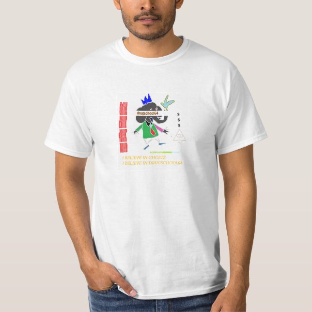 CAMISETA CREO EN FANTASMAS (Anverso)